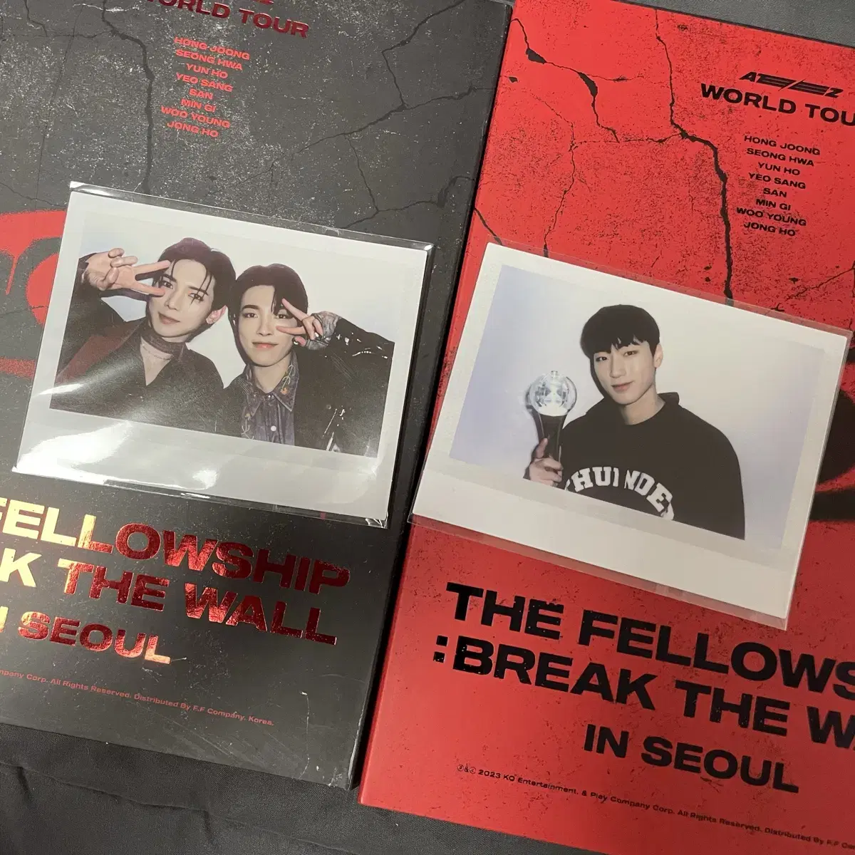 일괄)에이티즈 BREAK THE WALL IN SEOUL 블루레이 DVD